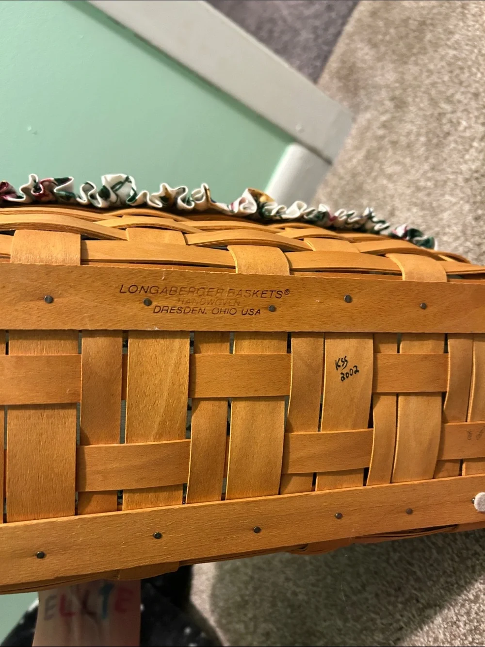 Longaberger Vanity basket